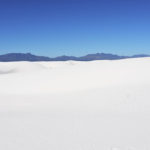 360度に広がる真っ白な世界<br/>ホワイトサンズ国立モニュメント