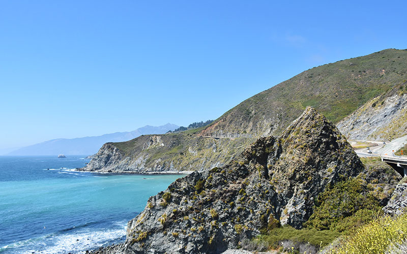 カリフォルニア州ハイウェイ1号線を絶景ドライブ旅